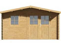 Abri de jardin bois "Belval" - 18,75 m² - 28 mm
