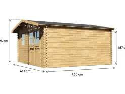 Abri de jardin bois 