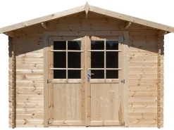 Abri de jardin bois 9.4 m² 