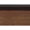 Abri de jardin bois traité autoclave marron "Lormont" - 21,2 m² - 28 mm