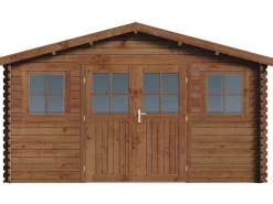 Abri de jardin bois traité autoclave marron