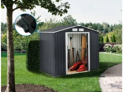 Abri de jardin en métal