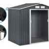 Abri de jardin en métal - "Vegas" - 4.07 m² avec gouttière