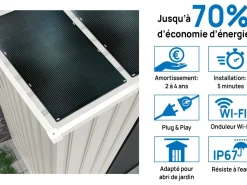 Abri de jardin métal
