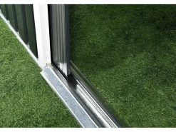 Abri de jardin métal - "Rosas " - 10,85 m² avec panneaux solaires - Vert