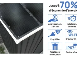 Abri de jardin métal -