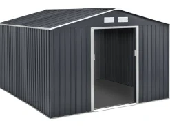 Abri de jardin métal "Vegas" - 7,06 m² - Gris