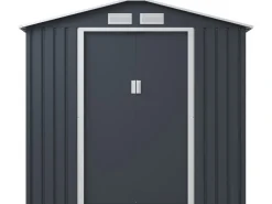 Abri de jardin métal "Vegas" - 4,07 m² - Gris