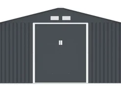 Abri de jardin métal "Vegas"- 15 m² - Gris