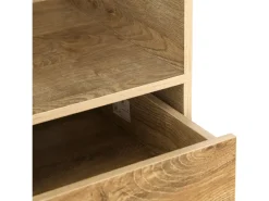 Armoire avec 5 tiroirs et 2 étagères 