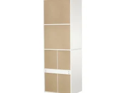 Armoire avec 5 tiroirs et 2 étagères