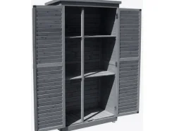 Armoire de jardin "Space" - 87 x 46.5 x 160 cm - Anthracite