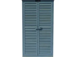 Armoire de jardin "Space" - 87 x 46.5 x 160 cm - Bleu ciel