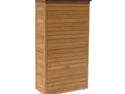Armoire de jardin "Space" - 87 x 46.5 x 160 cm - Marron