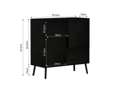 Armoire multifonction en bois 