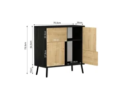 Armoire multifonction en bois 