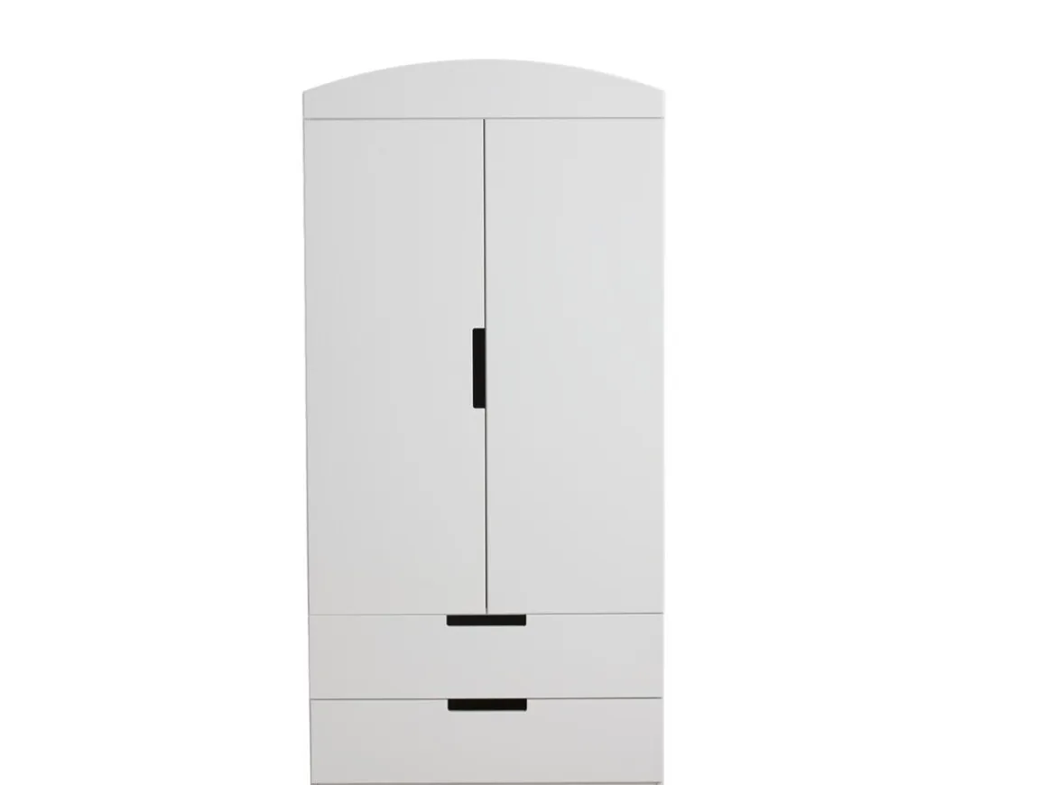 Armoire pour enfants "Classic" - 175,5 x 90 x 52 cm - Blanc