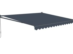 Auvent store banne rétractable en aluminium 2,5 x 3 m 