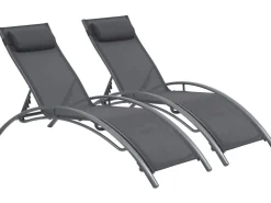 Bain de soleil en aluminium 