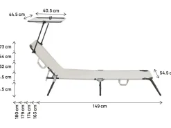 Bain de soleil pliable