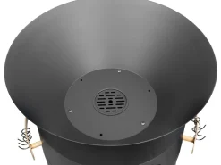 Barbecue plancha brasero a charbon et bois