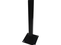 Base en fer pour poteau composite
