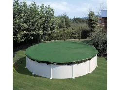 Bâche d'hiver pour piscines ovale - 7.30 x 3.75 m - Vert