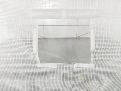 Bâche pour serre tunnel de jardin "Mimosa" - 12 m² - 180g - Blanc
