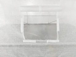 Bâche pour serre tunnel de jardin "Mimosa" - 18 m² - 180g - Blanc