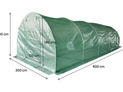 Bâche pour serre tunnel de jardin 