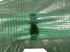 Bâche pour serre tunnel de jardin "Lys" - 6 m² - 130g - Vert