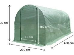 Bâche pour serre tunnel de jardin