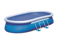 Bâche solaire ovale " Steel Pro " -  4.75 x 3.20 m