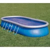Bâche solaire ovale " Steel Pro " - 6.45 x 3.30 m