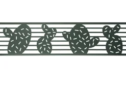 Bordure - " Cactus " - Lot de 6 - 0.40 x 1.00 m - Vert