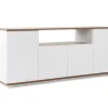 Buffet en bois "Arista" - 180 x 44 x 75 cm - Blanc