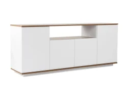 Buffet en bois "Arista" - 180 x 44 x 75 cm - Blanc