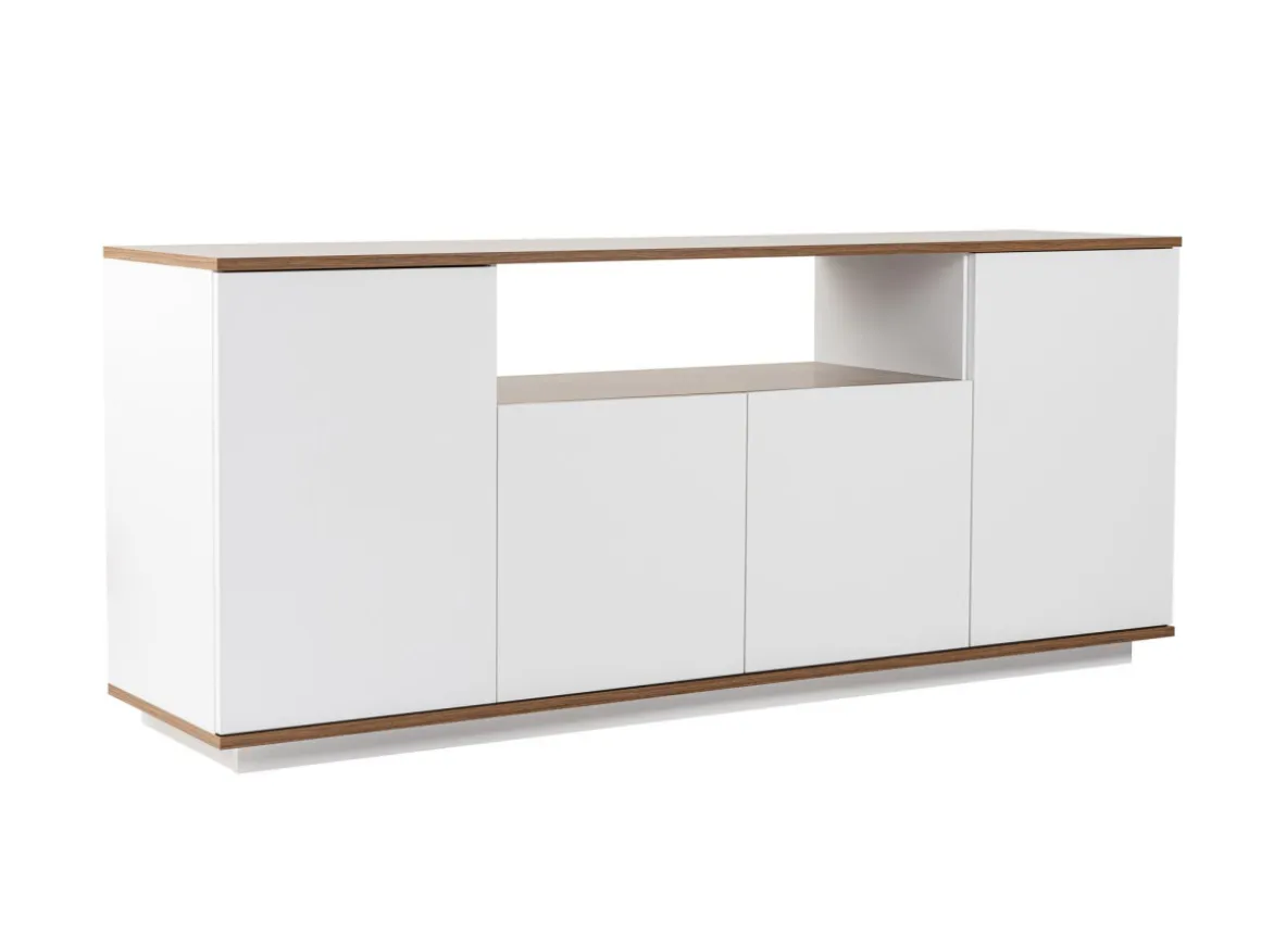 Buffet en bois "Arista" - 180 x 44 x 75 cm - Blanc