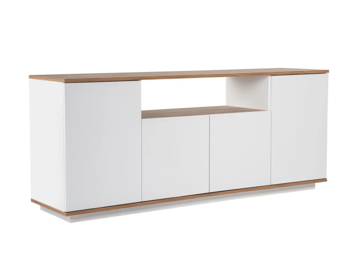 Buffet en bois "Arista" - 180 x 44 x 75 cm - Blanc