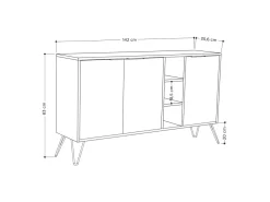 Buffet en bois 