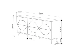 Buffet en bois 