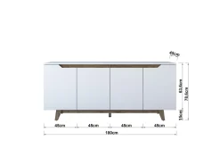 Buffet en bois 