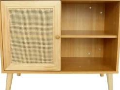 Buffet en bois "Iguane" - 80 x 40 x 66 cm - Marron