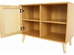 Buffet en bois "Iguane" - 80 x 40 x 66 cm - Marron