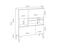 Buffet en bois 