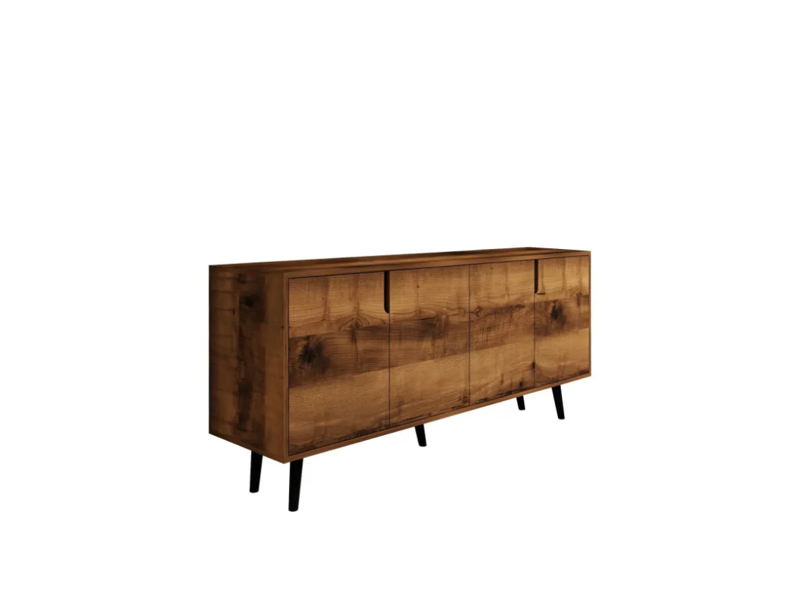 Buffet en bois "Latina" - 180 x 45 x 80 cm - Marron
