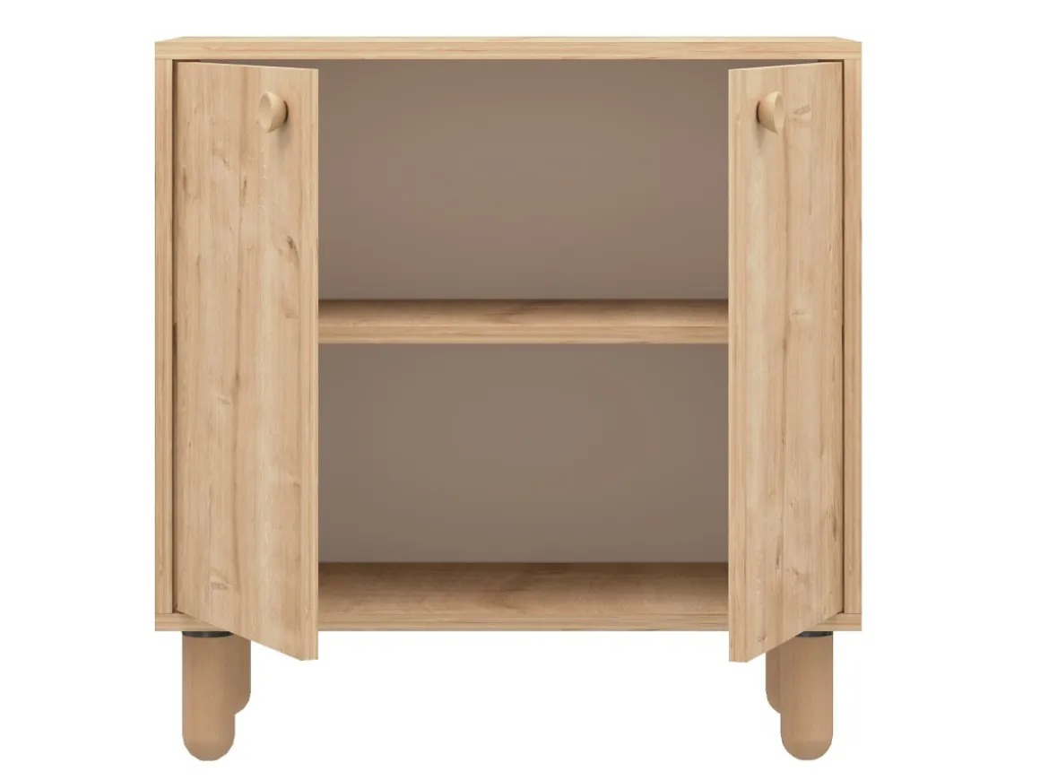 Buffet en bois "Lina" - 72 x 36 x 73 cm - Beige