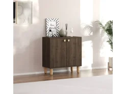 Buffet en bois "Lina" - 72 x 36 x 73 cm - Marron
