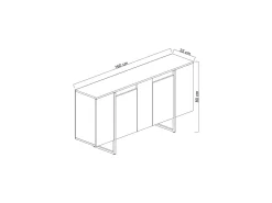 Buffet en bois 