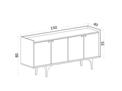 Buffet en bois